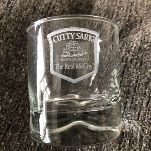 Cutty Sark rocks glass